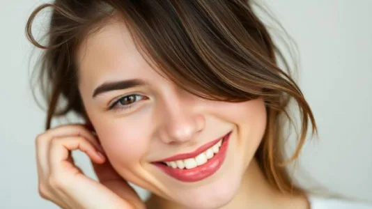 Mulher sorrindo